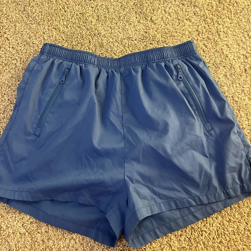 Girlfriend Collective Royal Blue Shorts